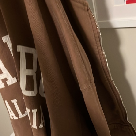 pacsun malibu brown zip up - Picture 2 of 3